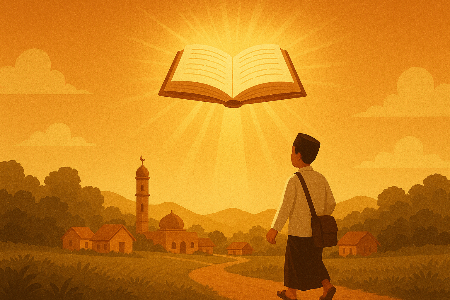 “Cahaya Santri: Perjalanan Inspiratif dari Desa”