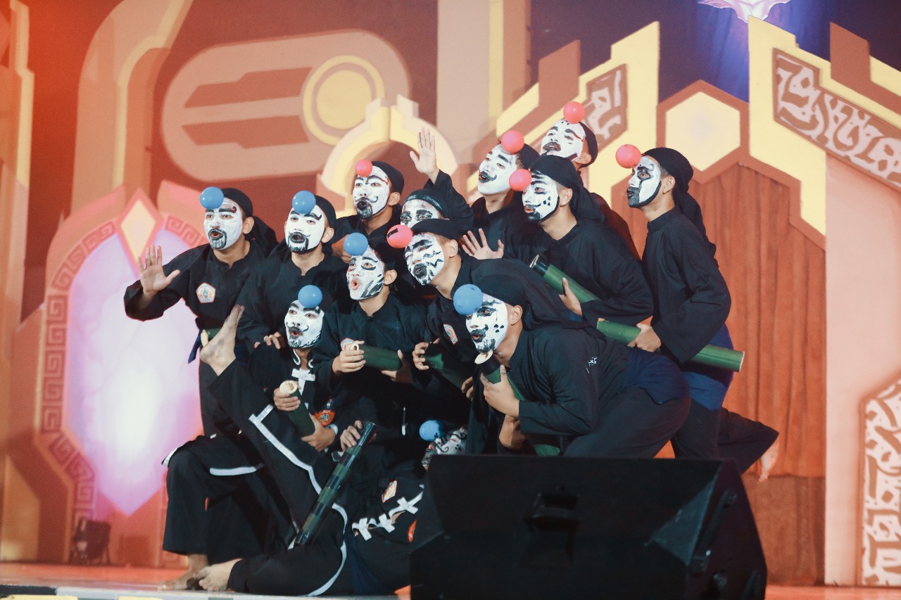 Pagelaran Seni Panggung Gembira, Warnai Malam di Pondok Pesantren Kun Karima