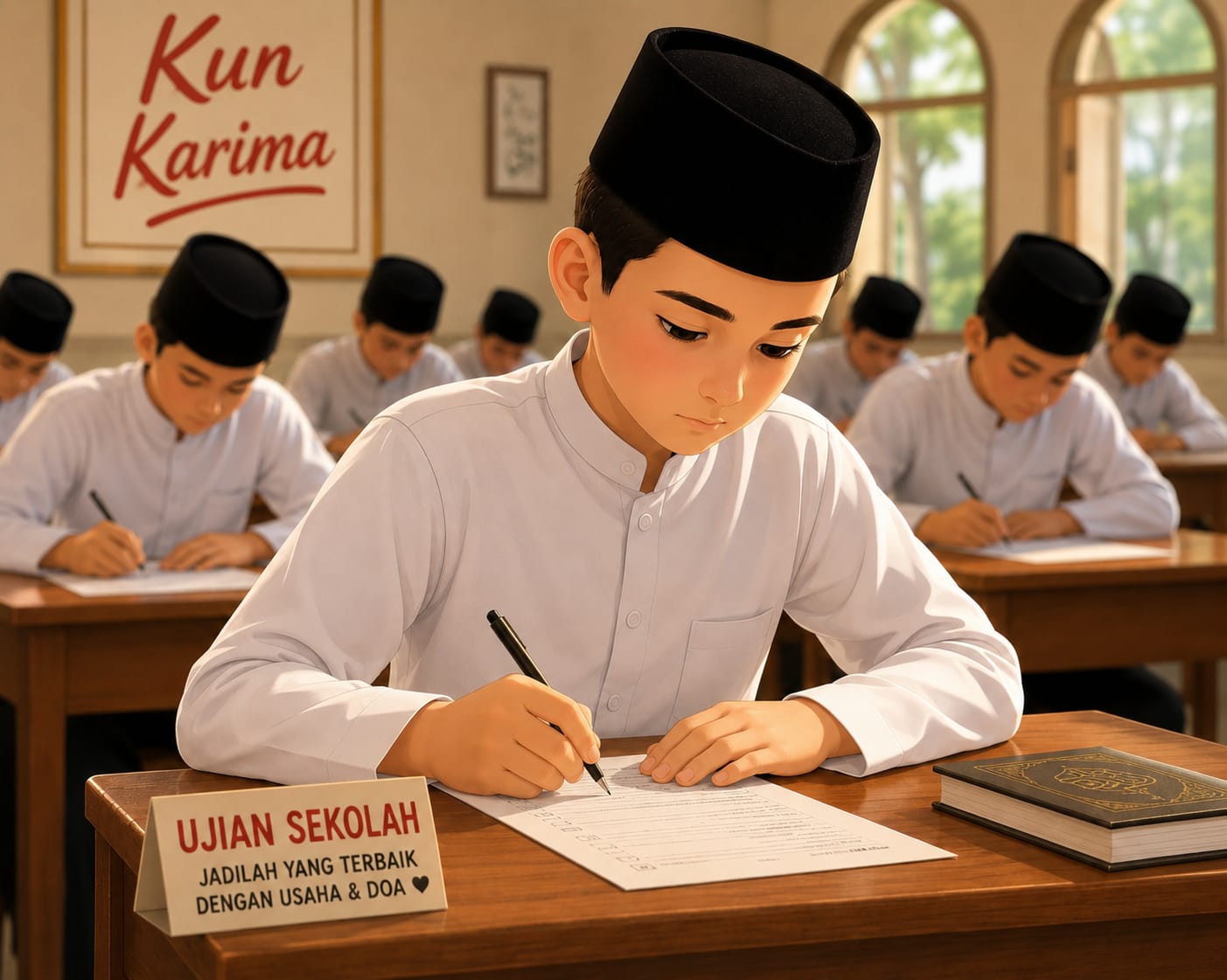 Cara Tetap Tenang dan Fokus saat Menghadapi Ujian