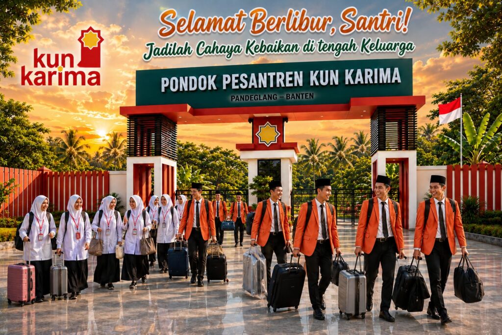 Selamat Berlibur, Santri! Jadilah Cahaya Kebaikan di Tengah Keluarga